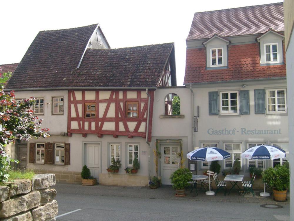 Gasthof Blauer Bock Швебіш-Галль Екстер'єр фото